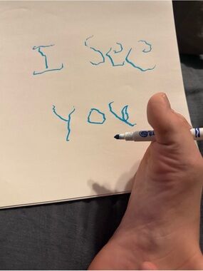 “I see you” Art work
